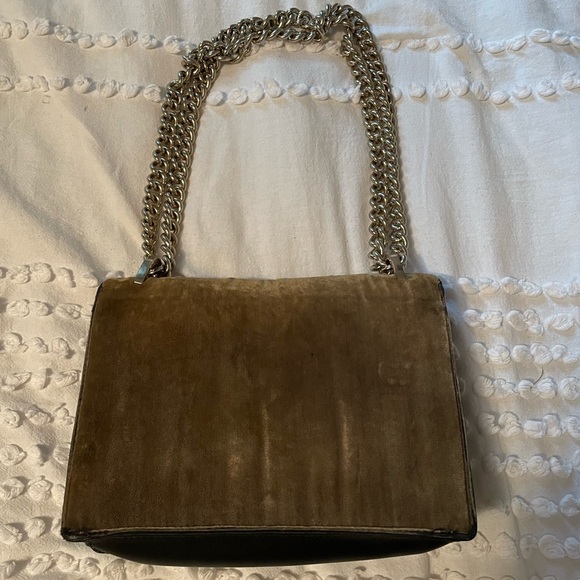 Kate Spade Grey Velvet Bag - Picture 3 of 10